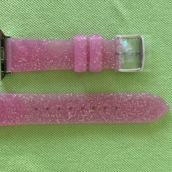 COACH APPLE WATCH STRAP 38mm/40mm/41mm:NIB FUSCHIA PINK CAY96 - Picture 2 of 6